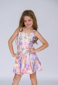 *Multicolor Floral Dress*