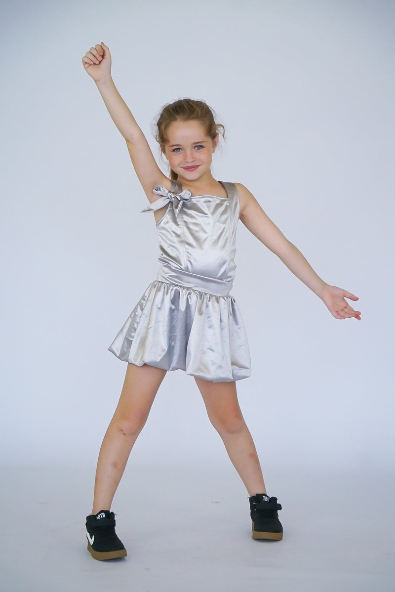 *Shiny Strecth Bubble Skirt*