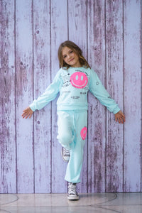 *Baby Pink Smiley Sweatpant*