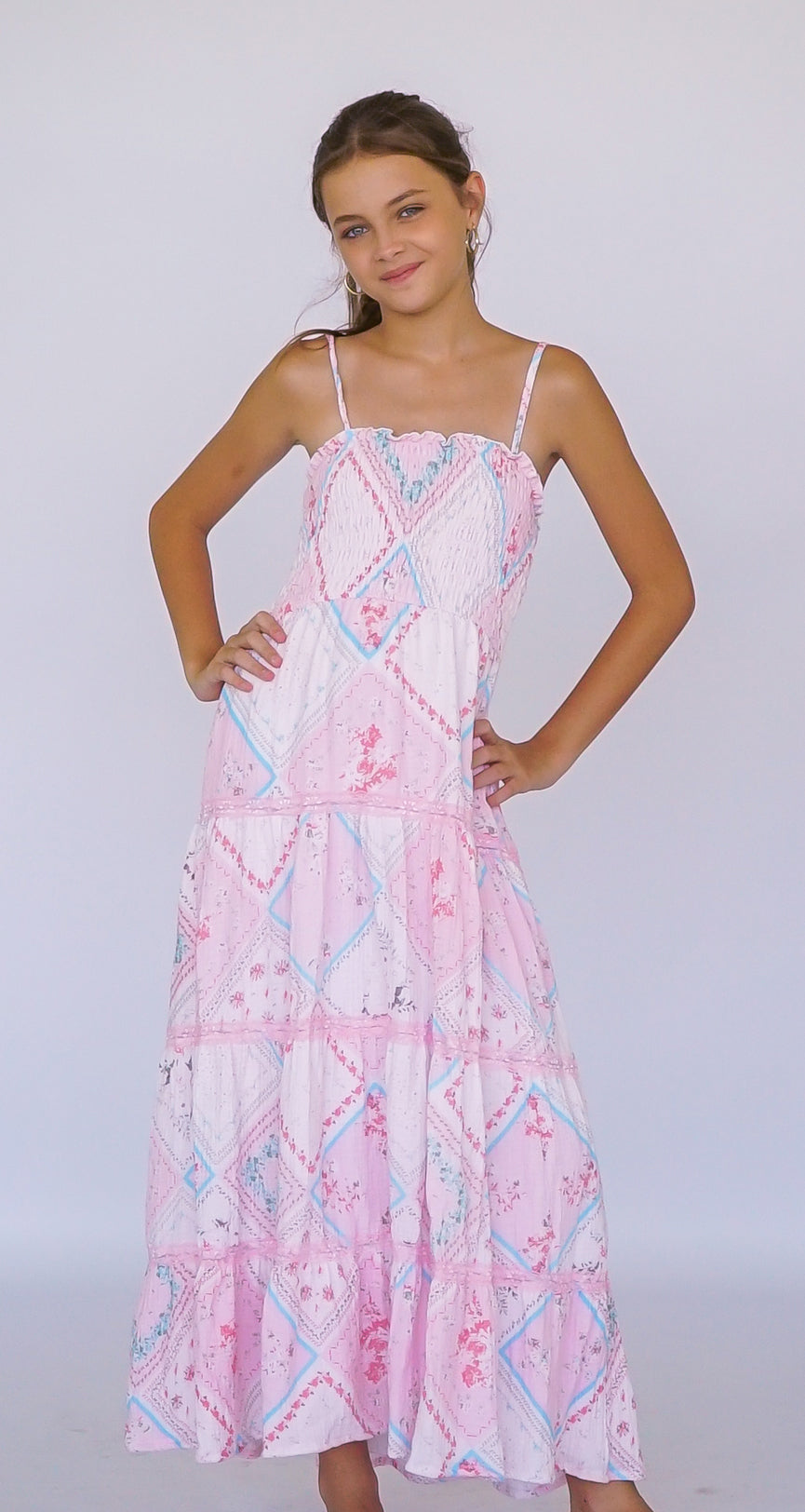 *Handkerchief Maxi Dress*