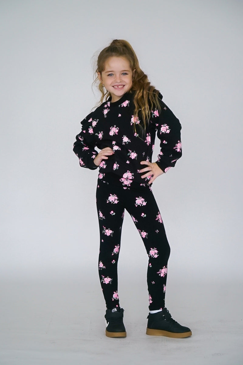 *Allover Rose Legging