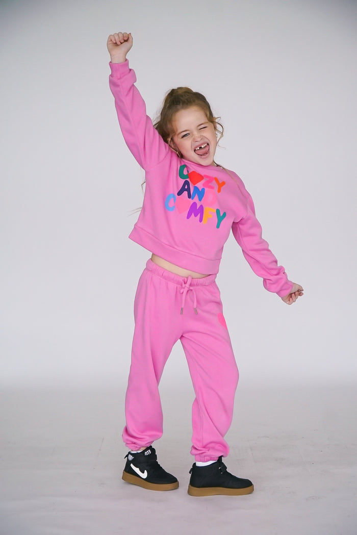 *Pink Heart Sweatpant*