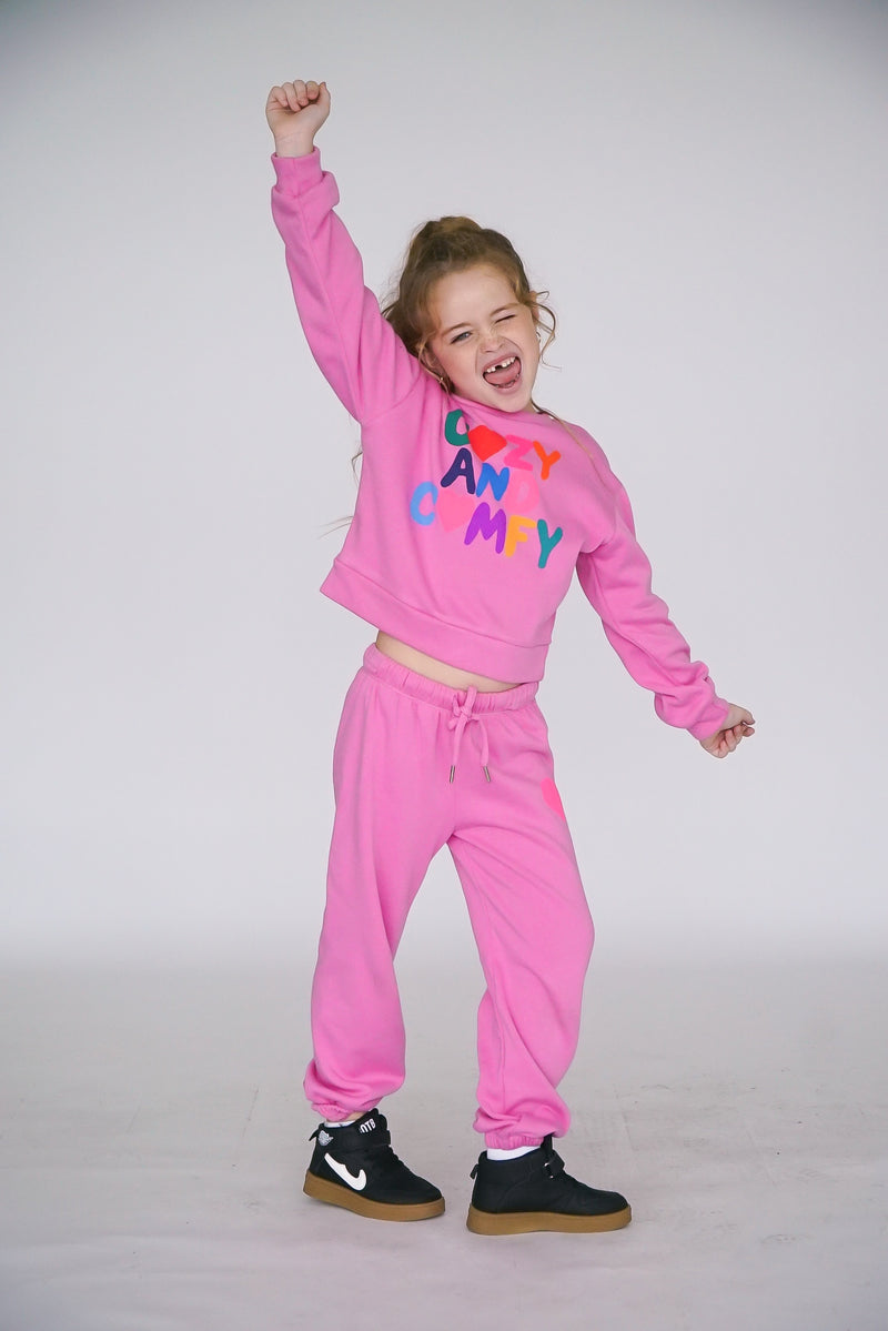*Pink Heart Sweatpant*