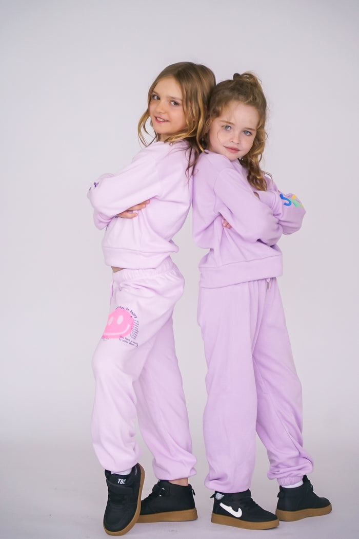 *Baby Pink Smiley Sweatpant*