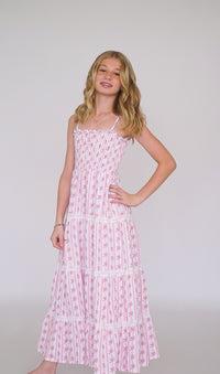 *Ditsy Floral Lace Maxi Dress*