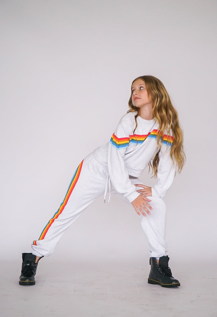 *Colorful Stripes Sweatpant*