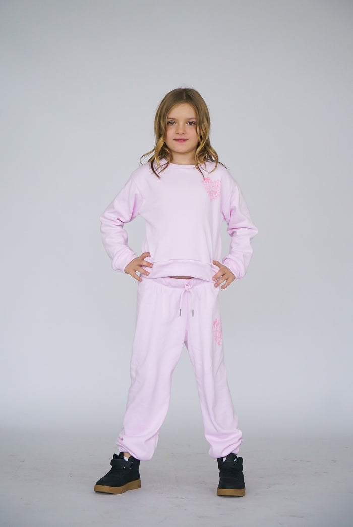 *Pink Heart Sweatpant*