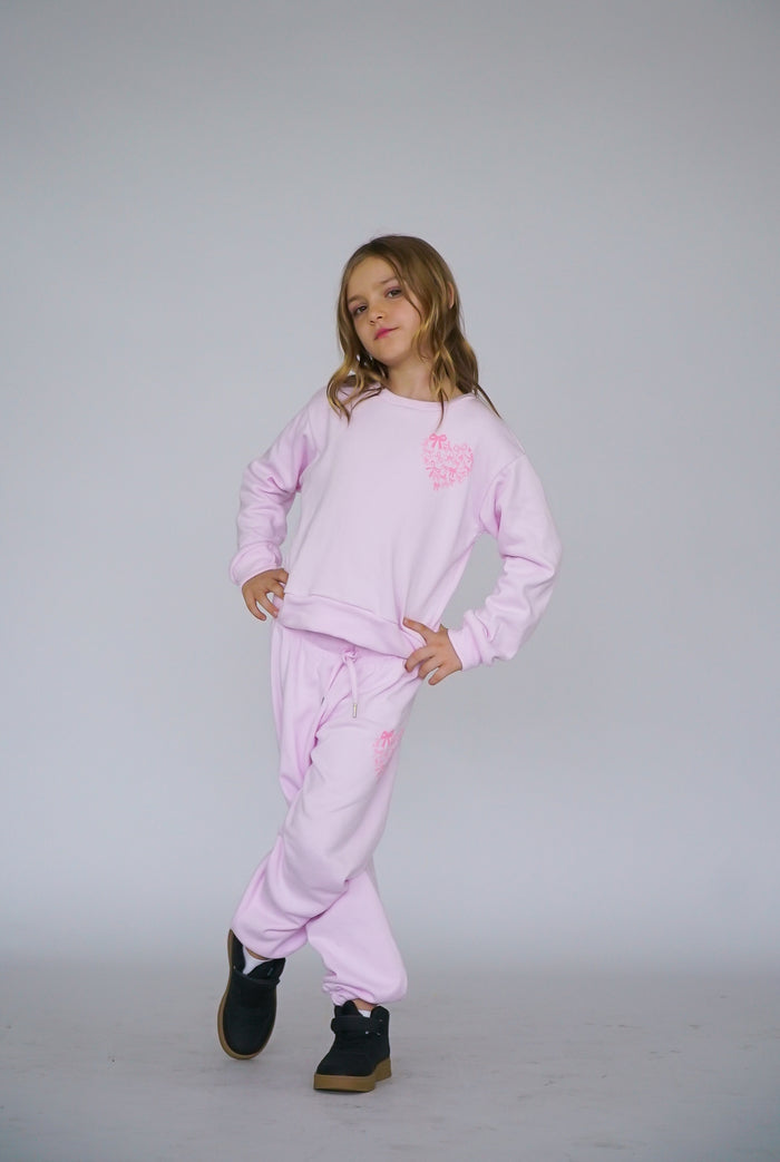 *Pink Heart Sweatshirt*