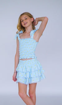 *Lemon Ruffle Skirt*