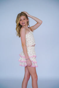 *Rose Smocked Halter Top*
