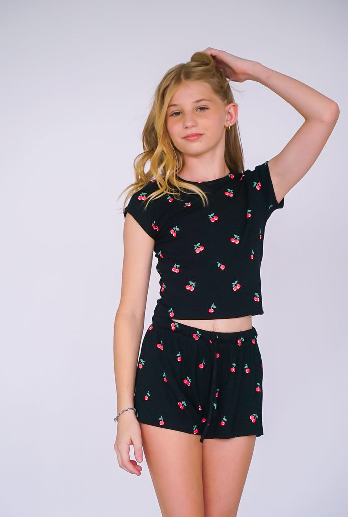 *Allover Cherry Short*