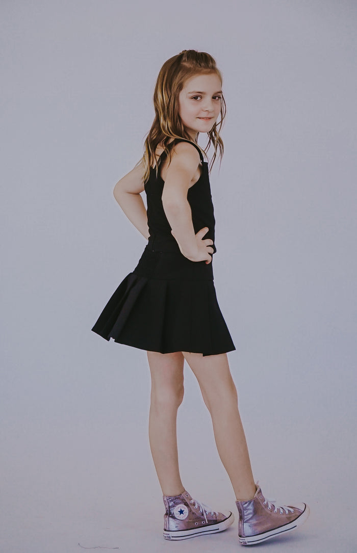 *Black Bow Tie Top*