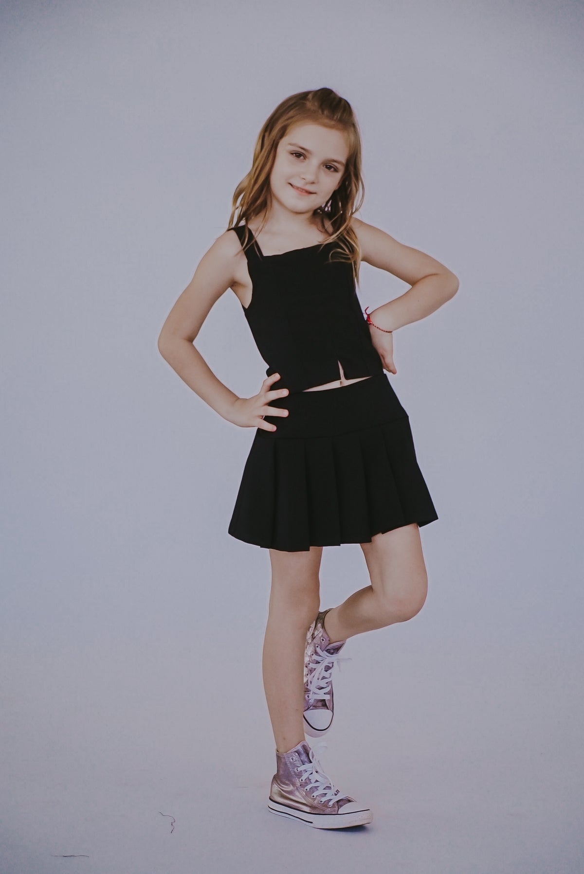 *Black Bow Tie Top*