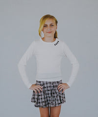 *Heart Printed Long Sleeve Tee*