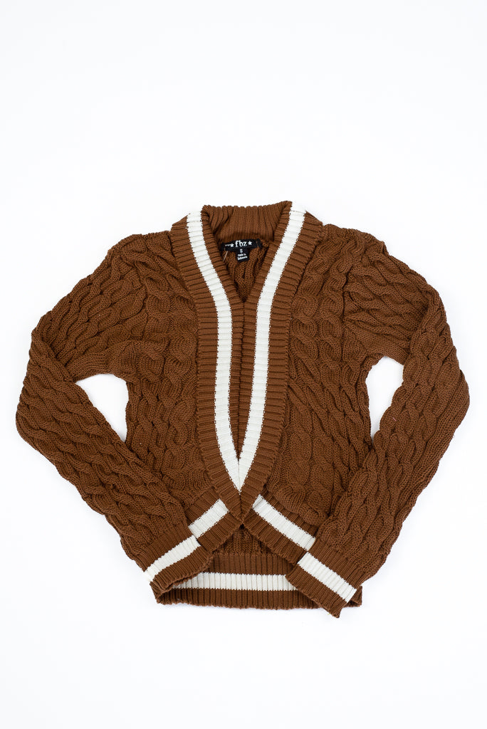 *Collared Pattern Sweater Knit* SALE
