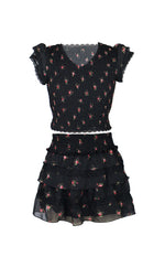 Black Red Flo 107