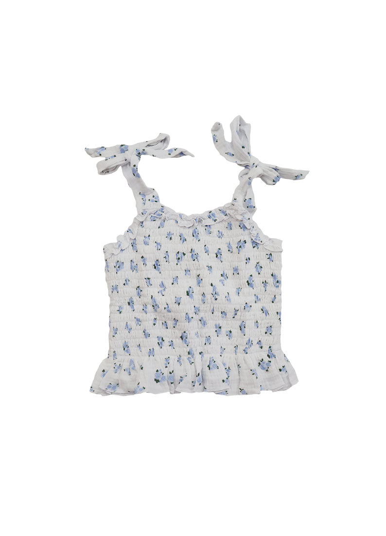 *Cheesecloth Smocked top*
