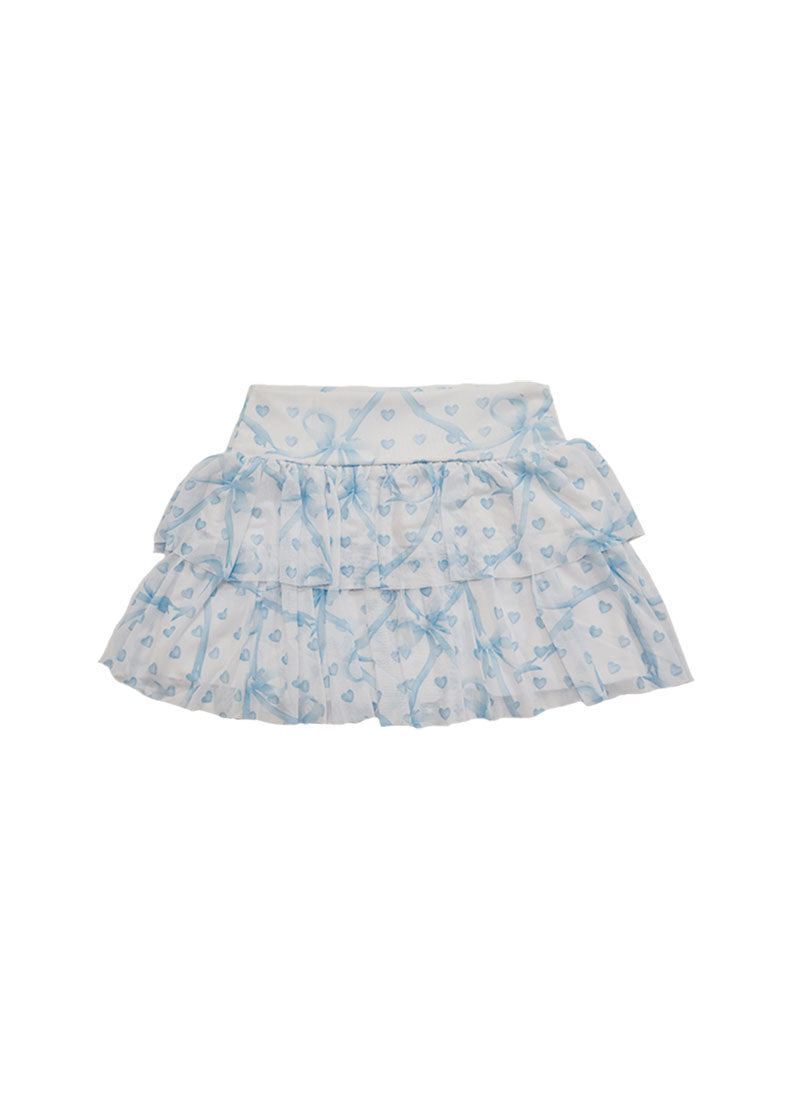 *Blue Toile Skirt*