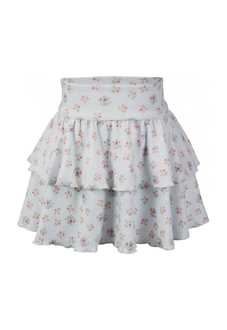 *Ditsy Floral Ruffle Skirt*