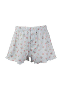 *Ditsy Floral Button Down Short*