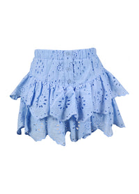 *Eyelet Ruffle Skirt*