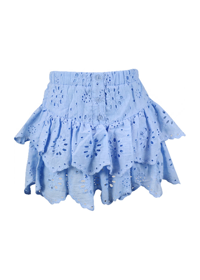 *Eyelet Ruffle Skirt*