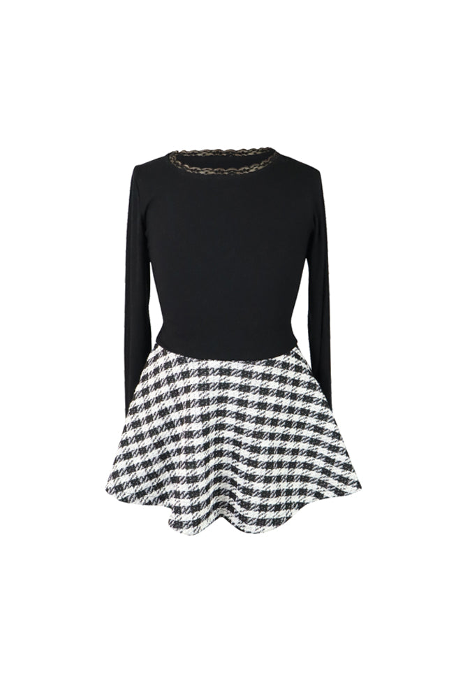 *Long Sleeve Flare Dress*