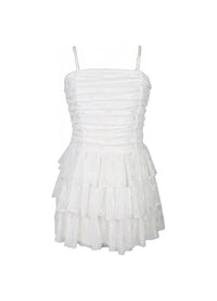 *Allover Bow Ruffle Dress*