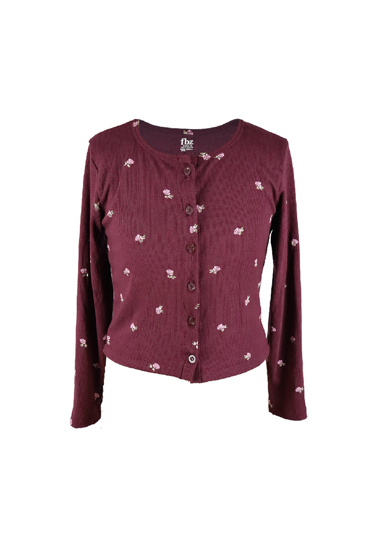 *Dipsy Flower Cardigan*