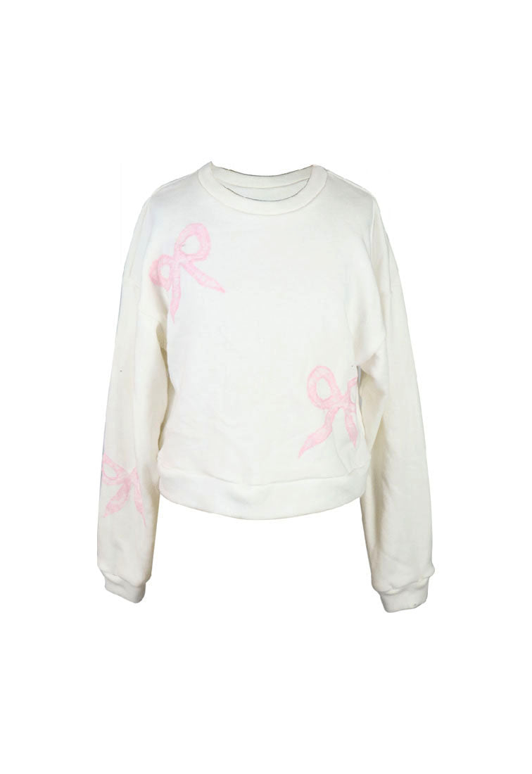 *Bow Patch Sweatshirt*