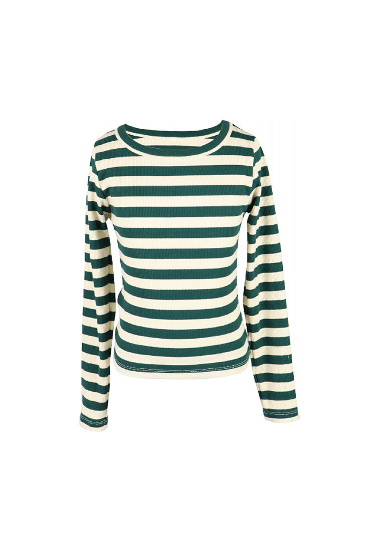*Stripes Long Sleeve Tee*