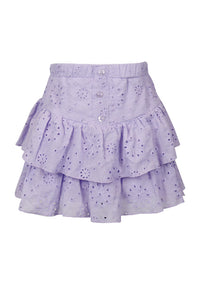 *Eyelet Ruffle Skirt*