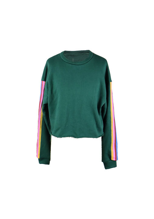 *Stripe Side Sweatshirt*
