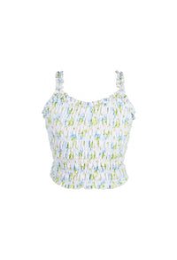 *Floral Smocked Top*