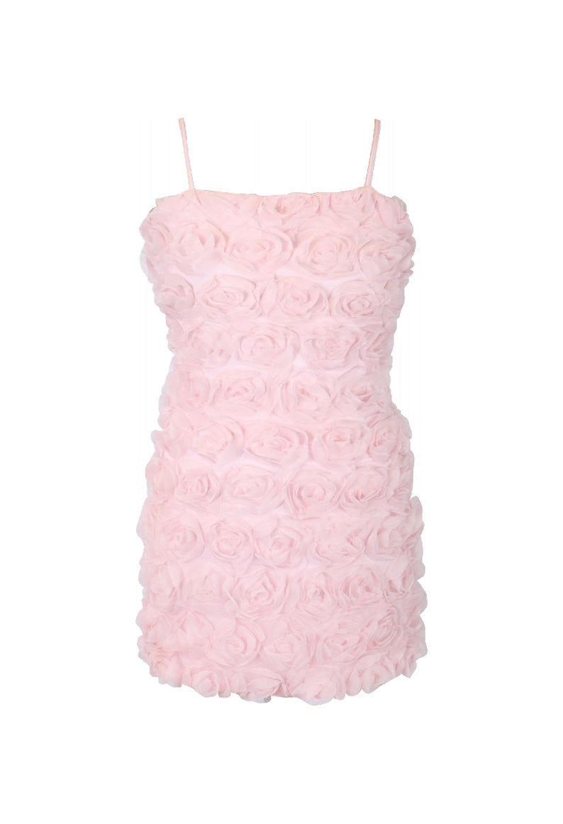 Rosette Strap Dress* – Flowers By Zoe Clothing