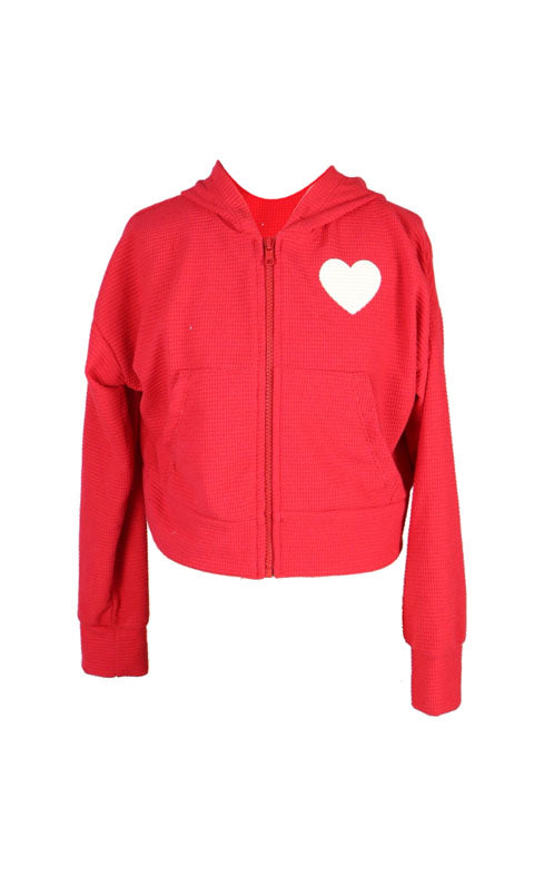 *Waffle with Heart Jacket*