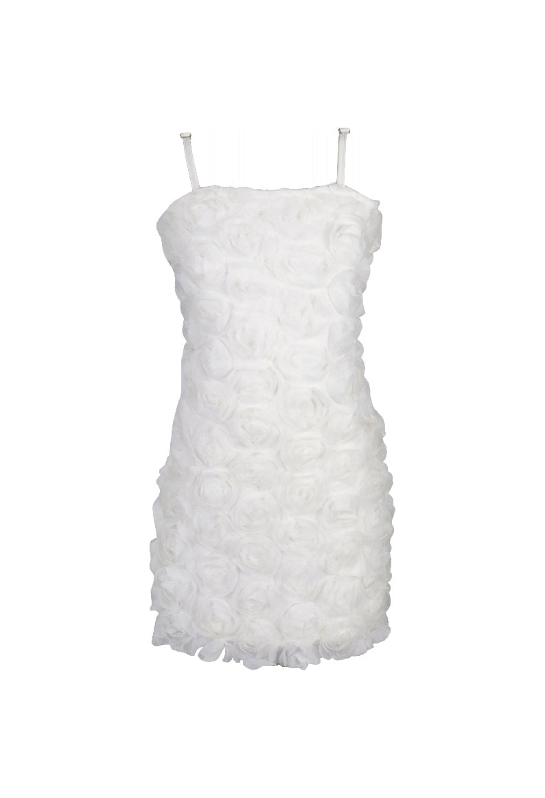 *Rosette Strap Dress*