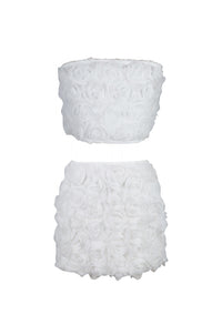 *Rosette Tube Top*