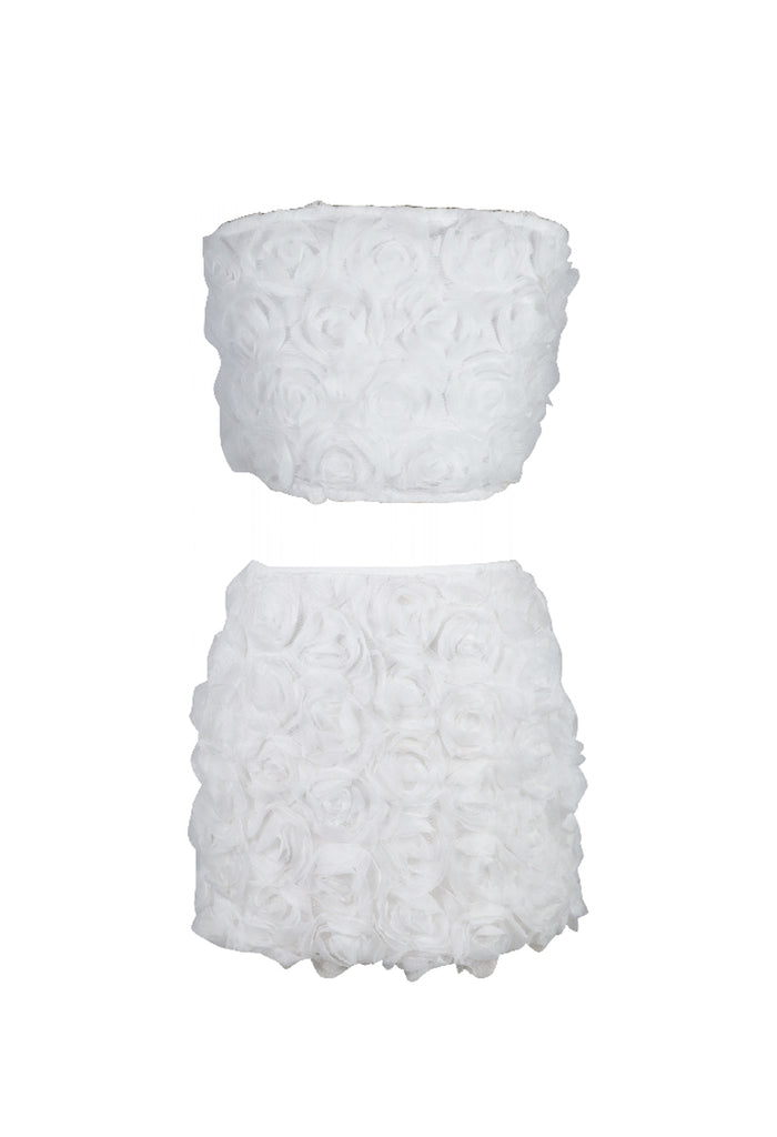 *Rosette Tube Top*