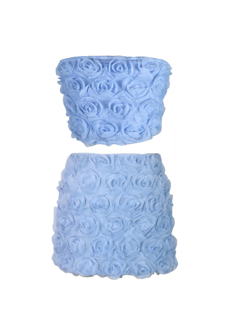 *Rosette Tube Top*