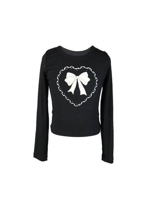 *Bow Long Sleeve Tee*