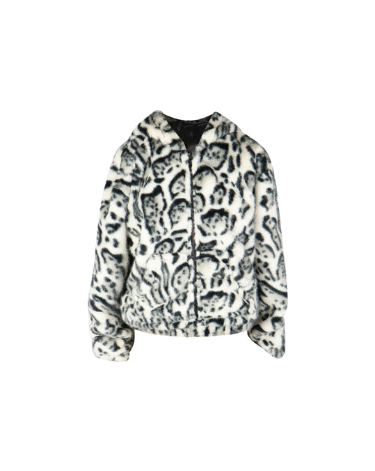 *Leopard Zip Jacket*