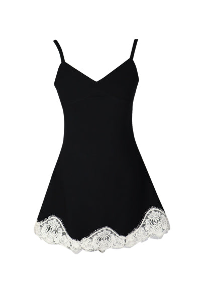 *Black Gabardine Dress*