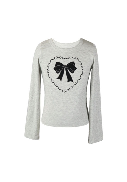 *Bow Long Sleeve Tee*