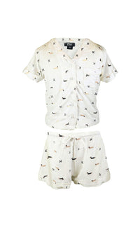 *Allover Printed Pajama Set*