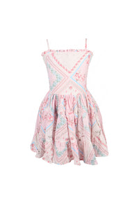 *Handkerchief Printed Dress*