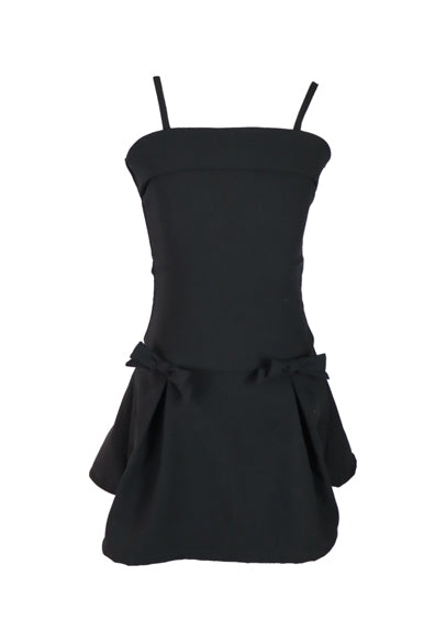 *Gabardine Pleated Dress*