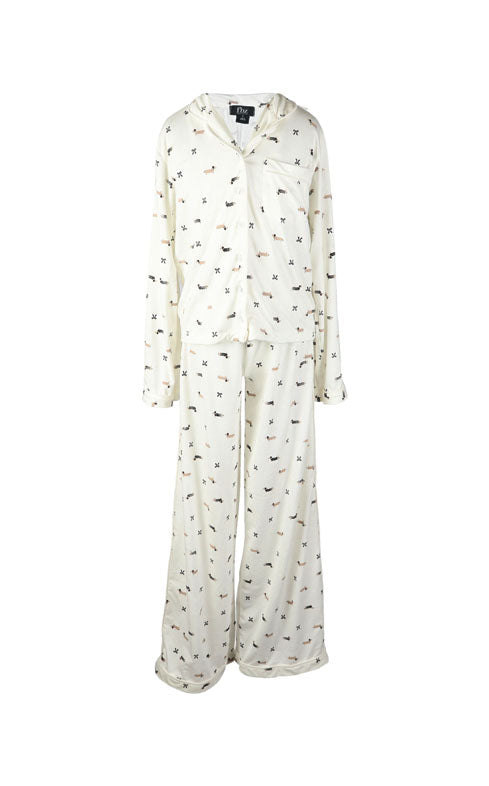 *Allover Long Pajama Set*