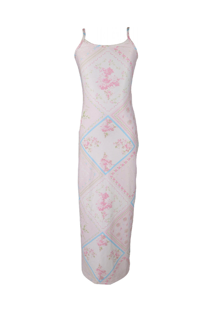 *Handkerchief Printed Dress*