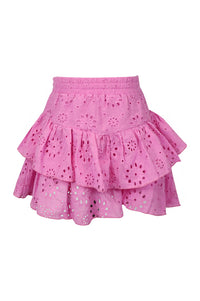 *Eyelet Ruffle Skirt*